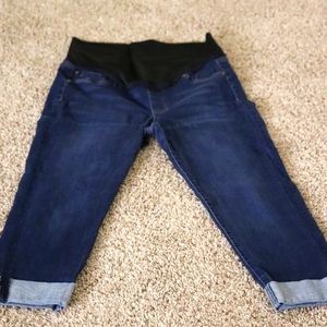 Maternity Capri Jeans